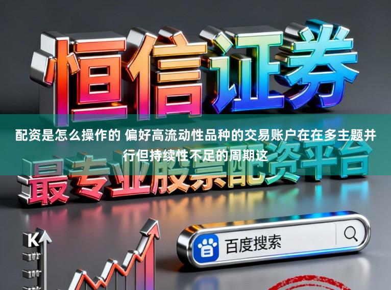 配资是怎么操作的 偏好高流动性品种的交易账户在在多主题并行但持续性不足的周期这