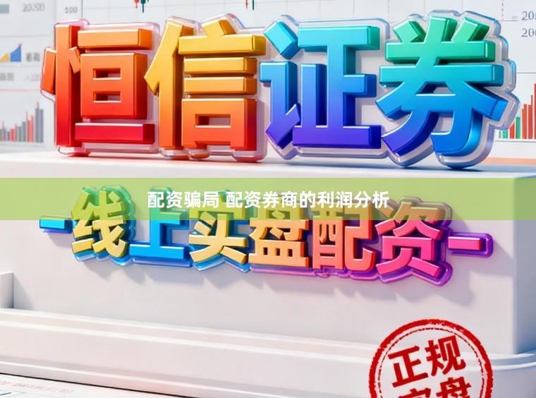配资骗局 配资券商的利润分析